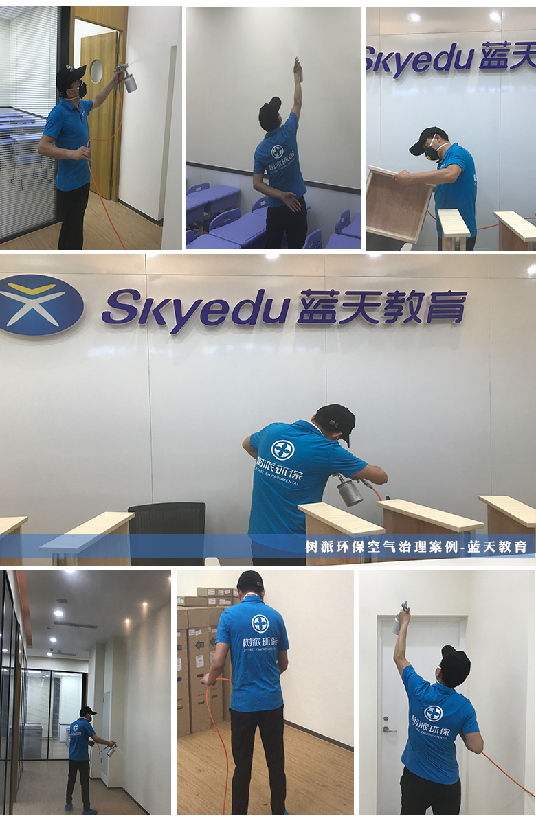 上海除甲醛-蓝天教育室内空气治理